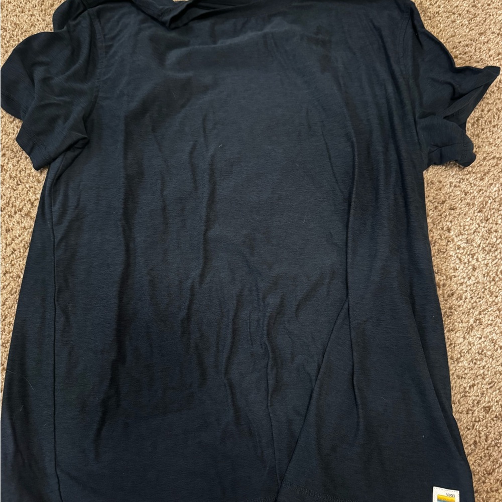 Vuori Navy Short Sleeve Tee